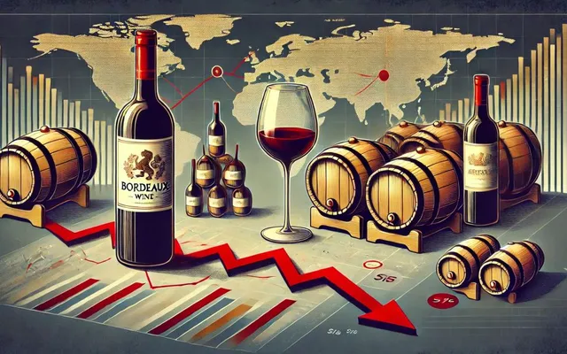 Les vins de Bordeaux sous pression : l’industrie est-elle en danger ?